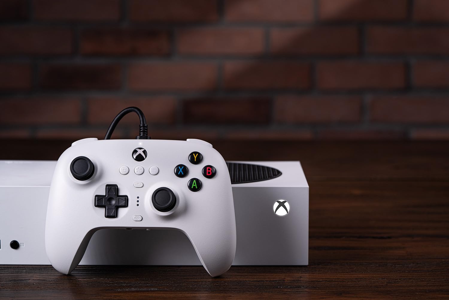 8Bitdo Ultimate Wired Controller for Xbox, Hall Effect Joysticks and Hall Triggers, Compatible with Xbox Series X|S, Xbox One, Windows 10 & Windows 11 - Officially Licensed (Black)