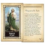 St.Jude Laminated Prayer Card - Pack of 10