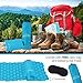 Dryzle Inflatable Lightweight Sleeping Pad - Compact Bed & Ultralight Camping Air Mattress with Foam Pads, Portable Blow Up Mat Great for Backpacking, Travel, Outdoor and Hiking