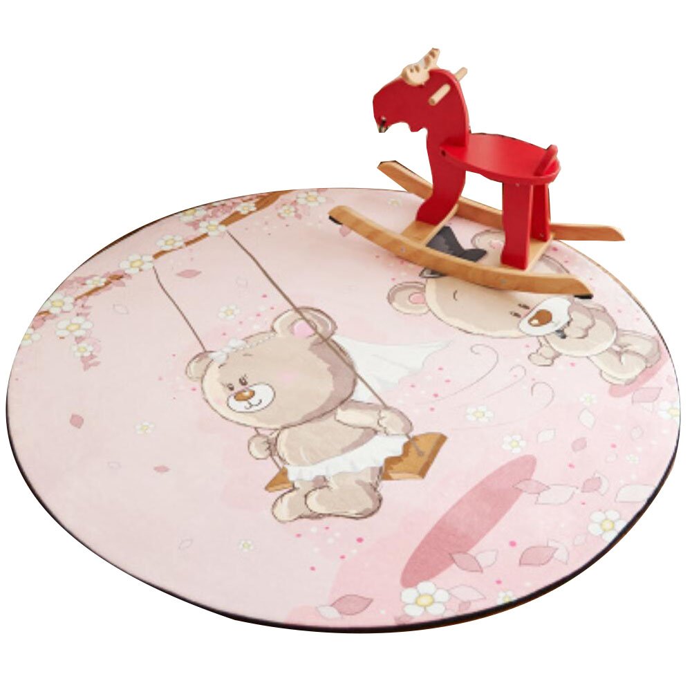 Heimtextilien Bad Bettwaren Rund 80 Cm Kinder Teppiche