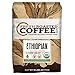 Organic Ethiopian Natural Sidamo Fair Trade Coffee, Whole Bean, Fresh Roasted Coffee LLC. (5 lb.)