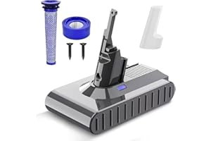 Bonacell 7000mAh Replacement for Dyson V8 Battery SV10 Compatible with V8 Animal V8 Absolute V8 Fluffy V8 Motorhead Handheld Cordless Vacuum Cleaner 21.6V Li-ion 215681 967834 05 Battery