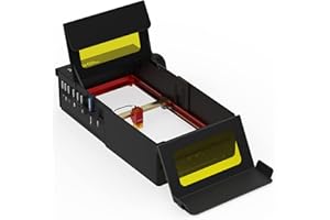 MAKEBLOCK xTool Enclosure Max, Portable & Foldable Cover for Laser Engraver, Fireproof, Safety & Health Protective for xTool D1/D1 Pro and Other Open Laser Cutter, 46.45''x''24 x12.2''