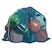 Mesh Equipment Bag - 32” x 36” and 24” x 36” - Adjustable, sliding drawstring cord closure. Perfect mesh bag for parent or coach, making it easy to transport and keeping your sporting gear organized.
