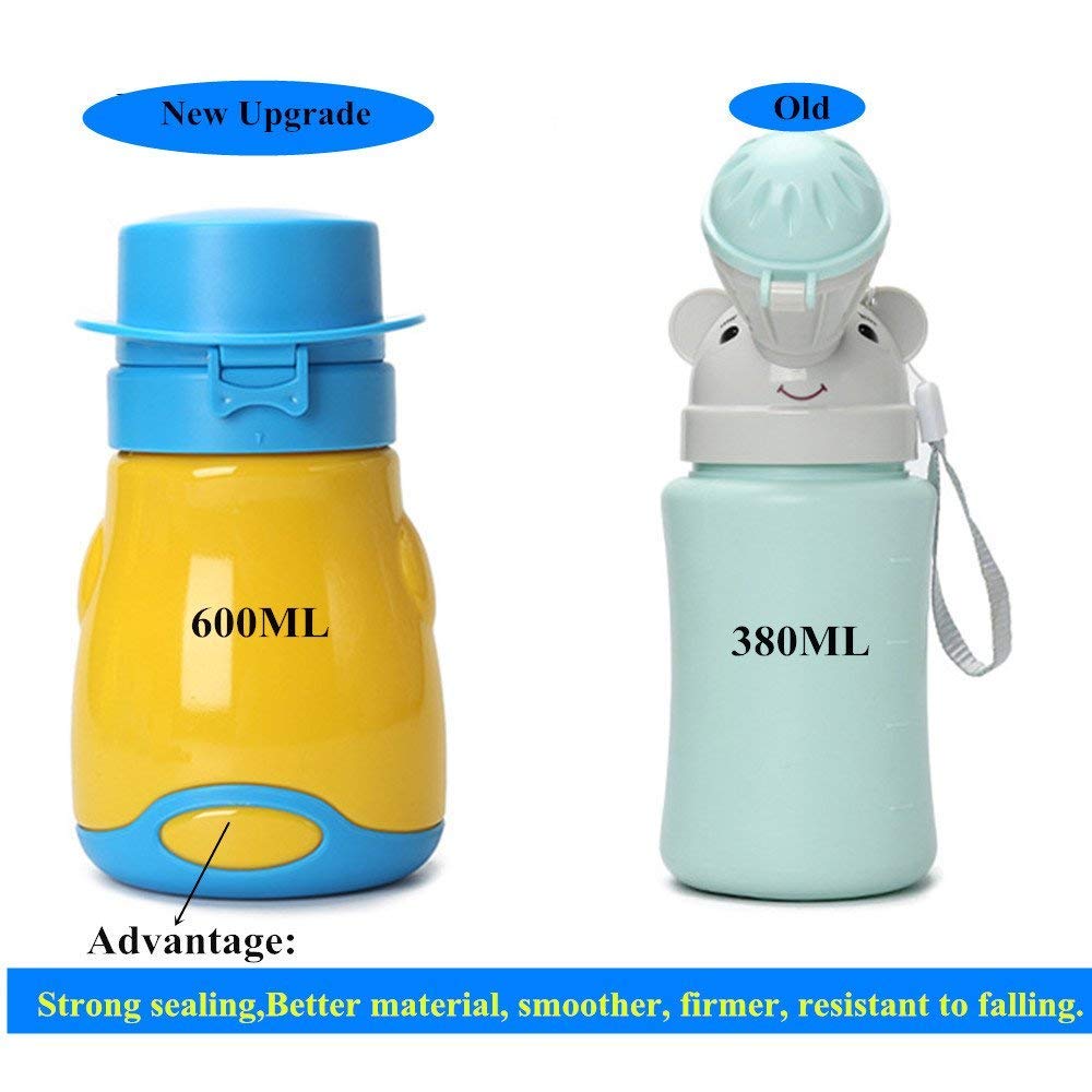 Upgrade Baby Boy Portable Potty Emergency Urinal Toilet for Car Travel and Camping, Child Kid Toddler Pee Training Cup