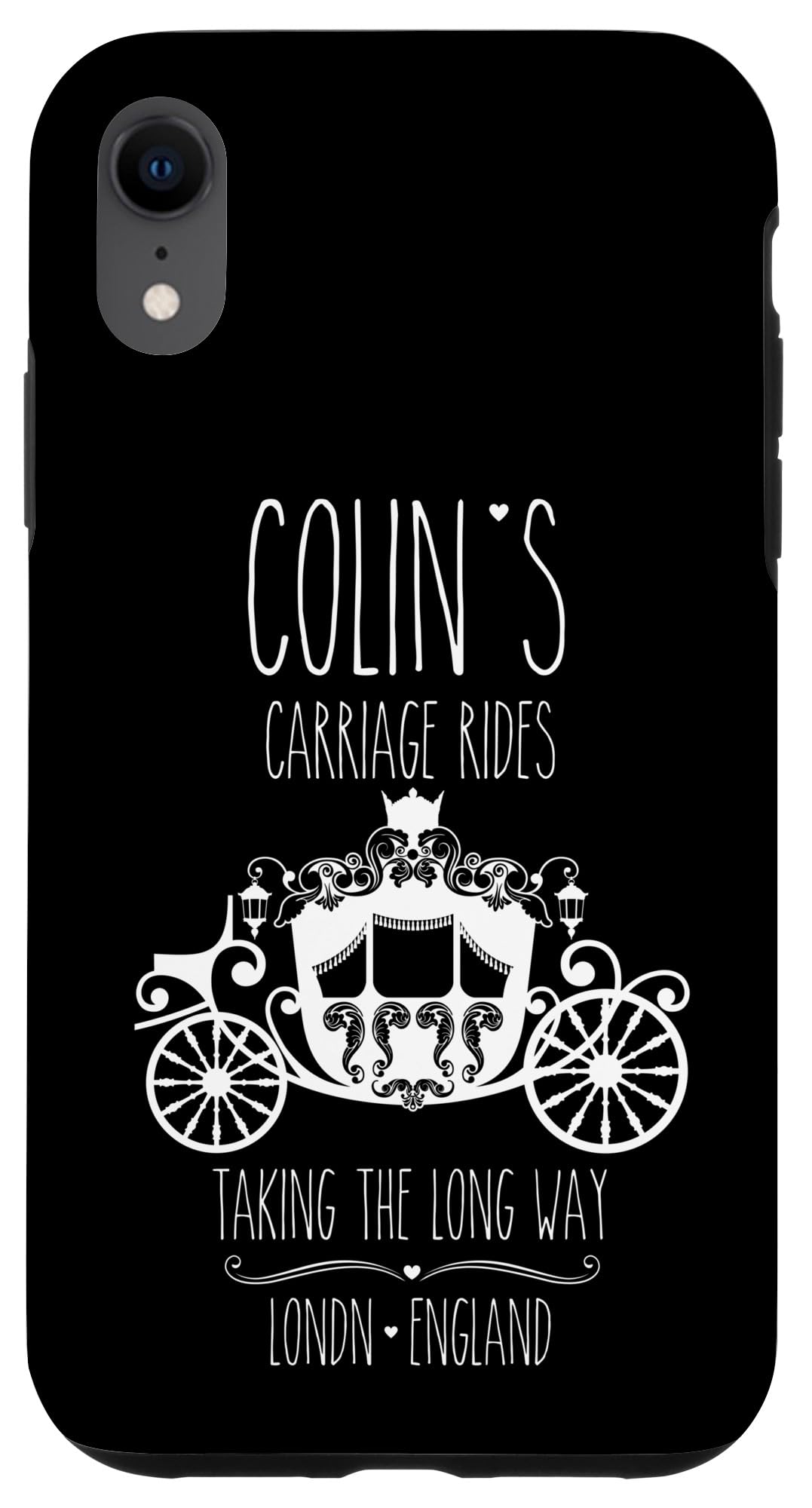iPhone XR Rae inspired Dun Colins Bridge carriage ride taking long way Case