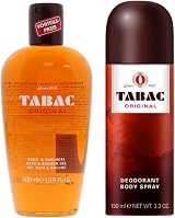 Tabac Original Bath Shower Gel 400ml Deodorant Body Spray 150ml Gift Set view 2