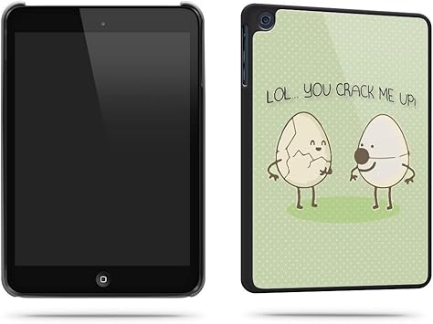 Lol You Crack Me Up Egg Funny Joke Phone Case Shell For Apple Ipad Mini 1 Black Amazon Ca Electronics