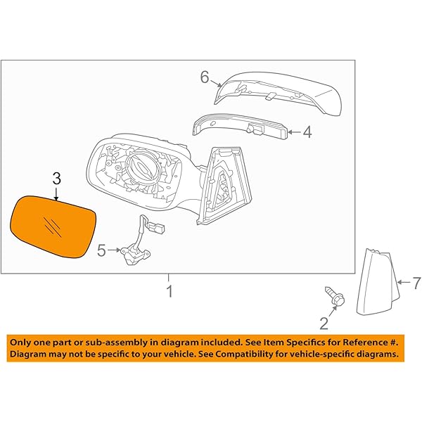 Exterior Body Parts Motors Left Passenger Side Wide Angle Mirror Glass For Kia Sedona Mk1 2002 2006 0320las Cavom Net