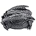 Decorative Metallic Look Mythical Dragon Ashtray with Celtic Symbol or Medieval Figurine Sculptures As Gothic Home Decor and Barware Smoking Receptacles & Fantasy Gifts for Smokers
