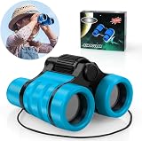 OSDUE Kids Binoculars 4x30 High Resolution Educational Toy for Ages 3-12 Boys view 8