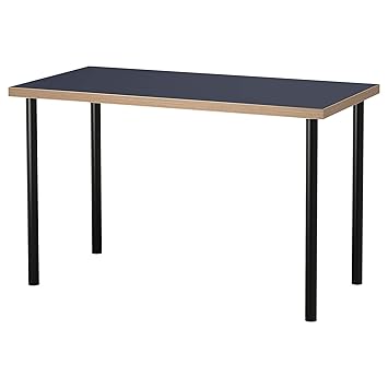 Buy Ikea Linnmon Adils Table Blue Black 120x60 Cm 47 1 4x23 5