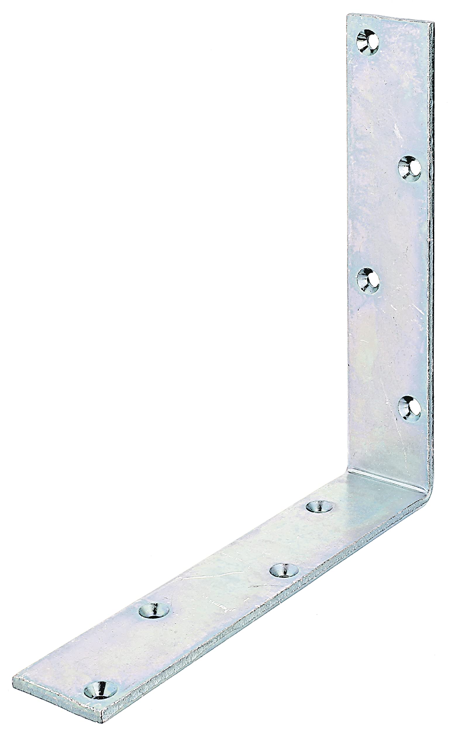 Angle Bracket, Equal-Sided, Yellow-Galvanised 200 x 200 x 40 mm