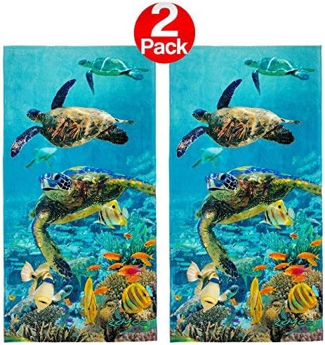 Ben Kaufman - Count the Turtles Beach Towel (106063) - 2 Pack Set