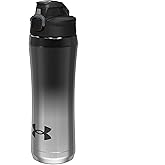 Under Armour 18oz Stainless Steel Water Bottle, Vacuum Insulated, Self Draining Protective Cap, Leak Proof, For Kids & Adults, All Sports, Gym