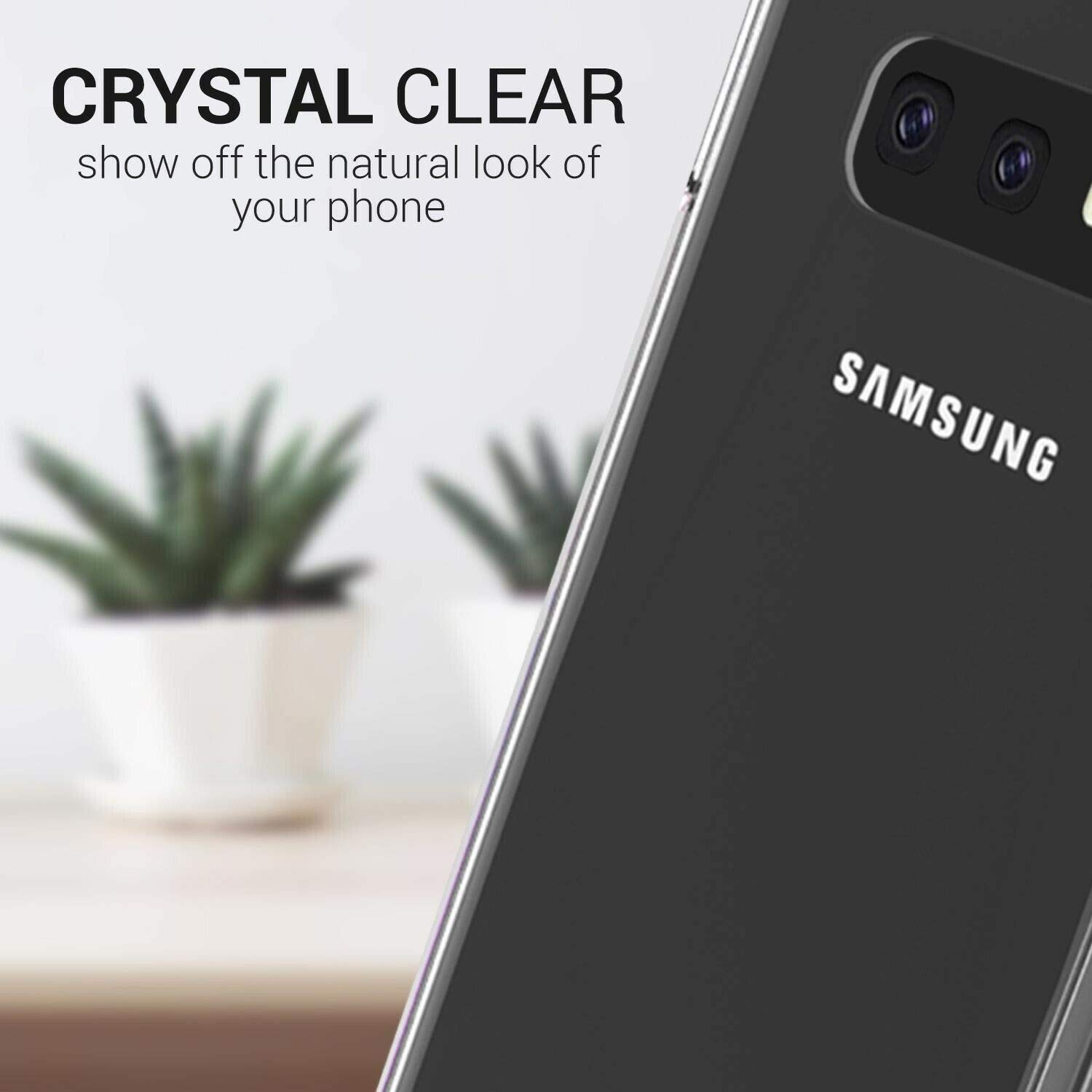 Samsung Galaxy S10e Case, Androgate Transparent Slim Soft TPU Cover Bumper Case, Clear