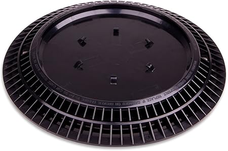 Amazon Com Vgb 10 Inch Pebble Top Drain Cover Black Garden