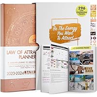 Law of Attraction Planner Sept 2023 to Dec 2024 - Weekly and Monthly, a 16-Month Productivity Planner, Hourly Planner, Work P