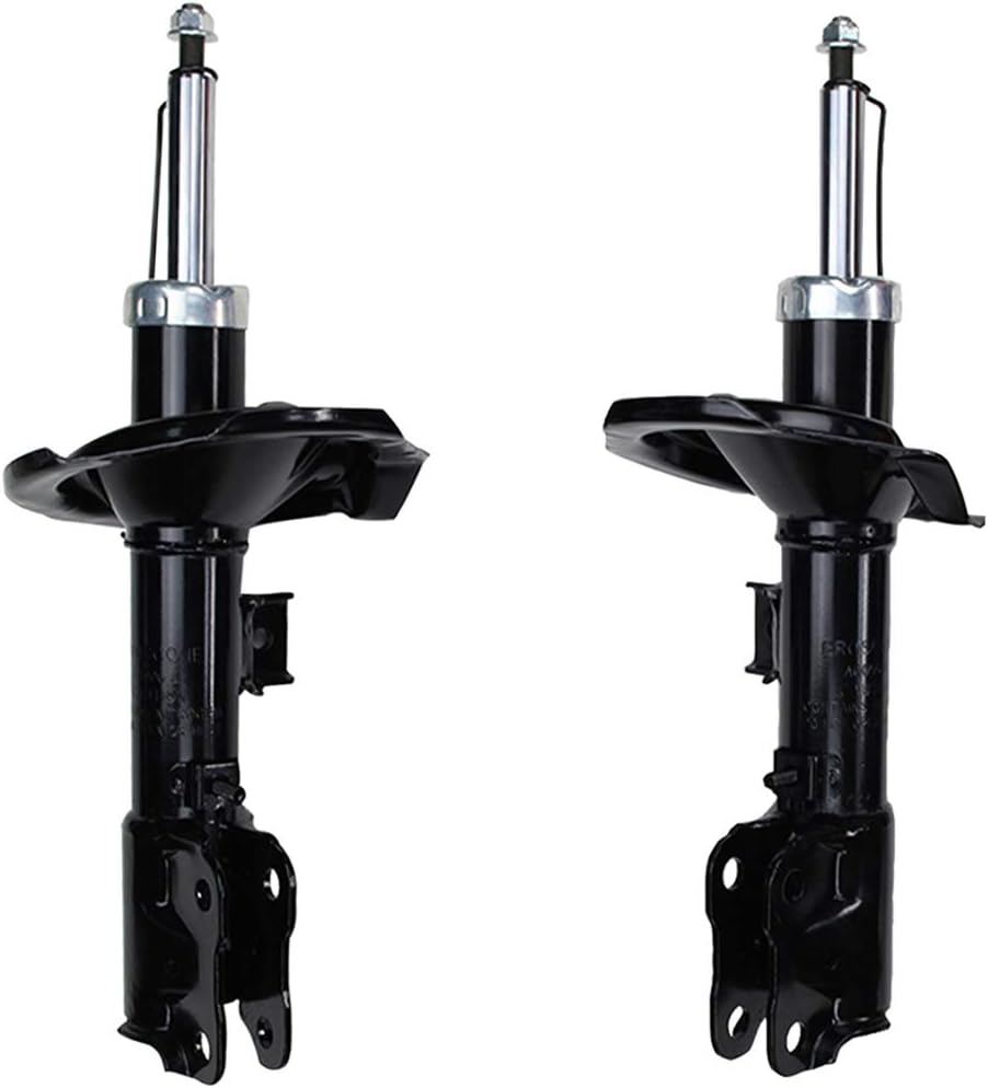 Deebior 2pcs Front Right+Left Side Gas Strut Shock Compatible With 08-11 Lancer ES/DE Truck Without Coil Springs