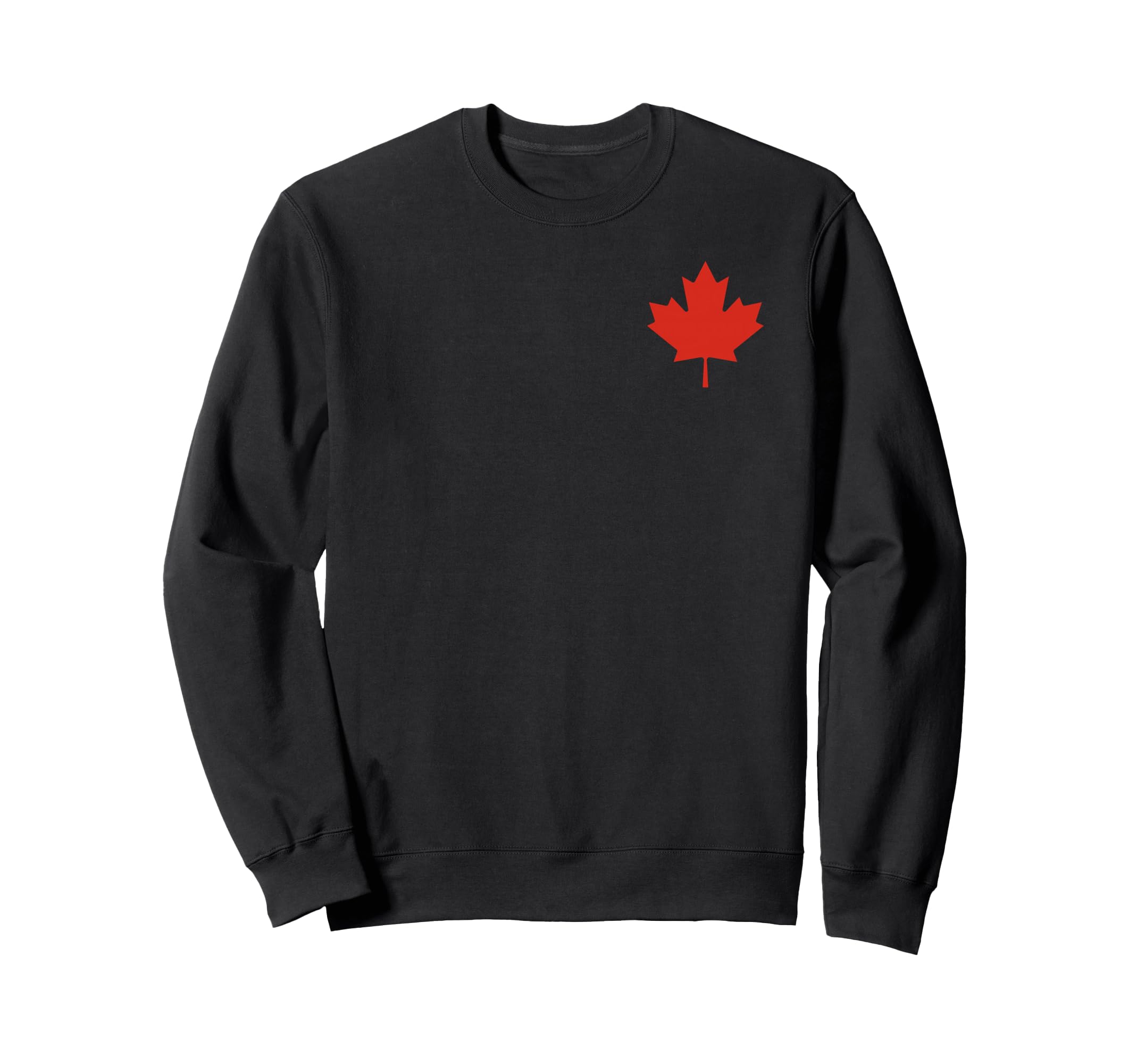 Photo 1 of Red Maple Leaf Canada Pride Canadian Flag National Day Sweatshirt