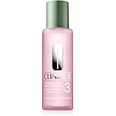Clinique 3-Step Clarifying Lotion Face Exfoliator 3 | Toner With Witch Hazel + Salicylic Acid | For Combination Oily Skin Types