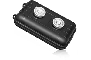 BEUHUGAS Magnetic Key Box Under Car, Waterproof Hide Magnetic Hiders,Hide a Key Outside