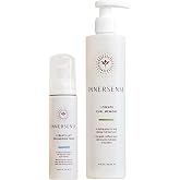 INNERSENSE Organic Beauty - Curl Enhancing Duo | I Create Curl Memory (10 oz), I Create Lift (2.37 oz) | Define Curls, Lock In Moisture, Fight Frizz | Non-Toxic, Cruelty-Free