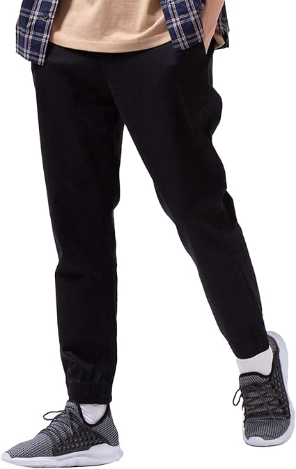 Amazon ジョガーパンツ メンズ ストレッチ ツイル ジョガー パンツ ストレッチパンツ メンズファッション カジュアル オールシーズン ロングパンツ 通販