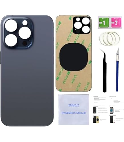 Amazon.com: Perzework OEM Rear Back Glass Replacement for iPhone