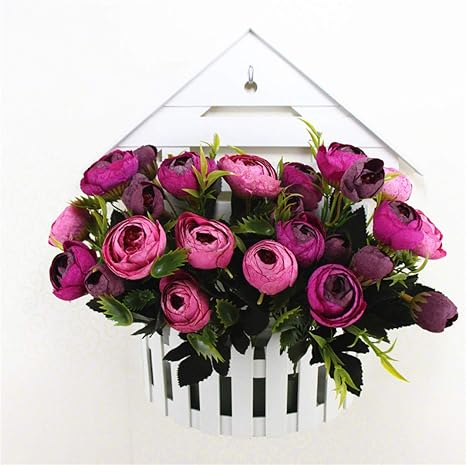 Amazon 造花 壁掛け花 壁掛フラワー ひまわり かわいい デザイン 手作りフラワー インテリア飾り 観葉植物 お祝いに 結婚式 リビング 玄関 飾り付けに 癒し ギフト 35 31cm 造花 オンライン通販