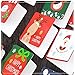 Megrocle 24 Pack of Mini Christmas Greeting Cards & Envelopes - 24 Designs Xmas Party Supplies Invitation Perfect hand delivery Christmas Cards-2.7 x 2.7 Inches
