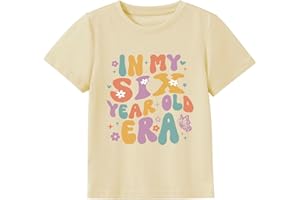 Girls Birthday Shirt 2nd 3rd 4th 5th 6th Girls B-Day Outfits Mermaid Theme Cotton Short Sleeve Tee Tops