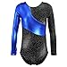 TFJH E Leotard for Girls Dancing Gymnastics Outfits Athletic Clothing 140 Blue 120