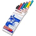 edding 751 gloss paint marker - multi-coloured - set of 10 paint markers - round nib 1-2 mm - paint pen for glass, pebbles, wood, plastic, paper - waterproof, high coverage