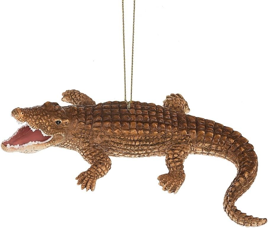 crocodile christmas ornament