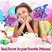 M & M Products Online Princess Party Supplies: 24 Folding Princess Castle Paper Fans - Variety of Colors & Designs - Perfect for Princess Birthday Dress Up Parties & Favors - Lifetime Replacement