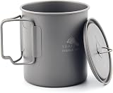 TOAKS Titanium 750ml Pot Backpacking Camping Cookware Ultralight Cup view 2