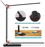 BIENSER LED Desk Lamp Wireless Charging 50 Light Options Touch Dimmer view 4
