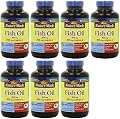 Nature Made Fish Oil 1000mg, 300mg Omega-3, XfOfh Liquid Softgels - 250 Count (7 Pack)