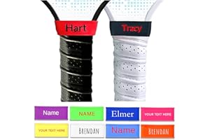 Pickleball Name Bands for Paddles 2PCS Silicone Pickleball Paddle Name Bands Personalized Engraved on Racket Racquetball Ping