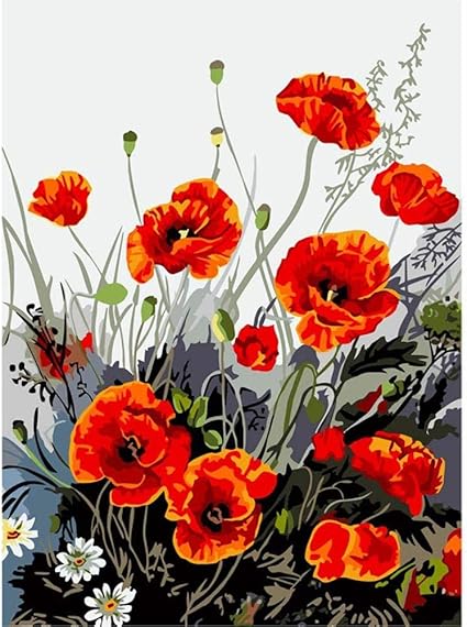 Peinture Par Numeros Peinture Sur Toile Decoration De La Maison