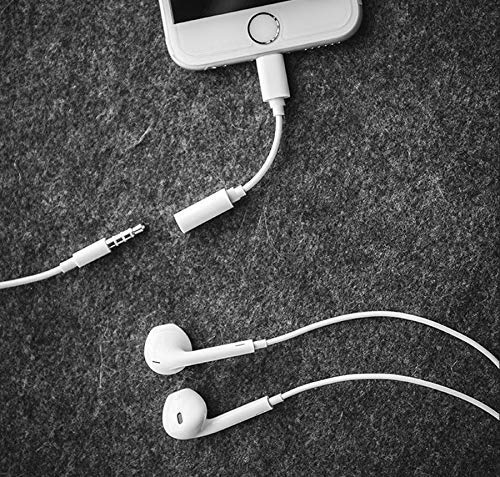 [Apple MFi Certified] 2 Pack 3.5mm Headphone Adapter for iPhone Adapter Jack Dongle Compatible with iPhone 7/7Plus/8/8Plus /X/XS Max Earphone Jack Cable Splitter Accessory Support iOS 12 - Thumbnail 5