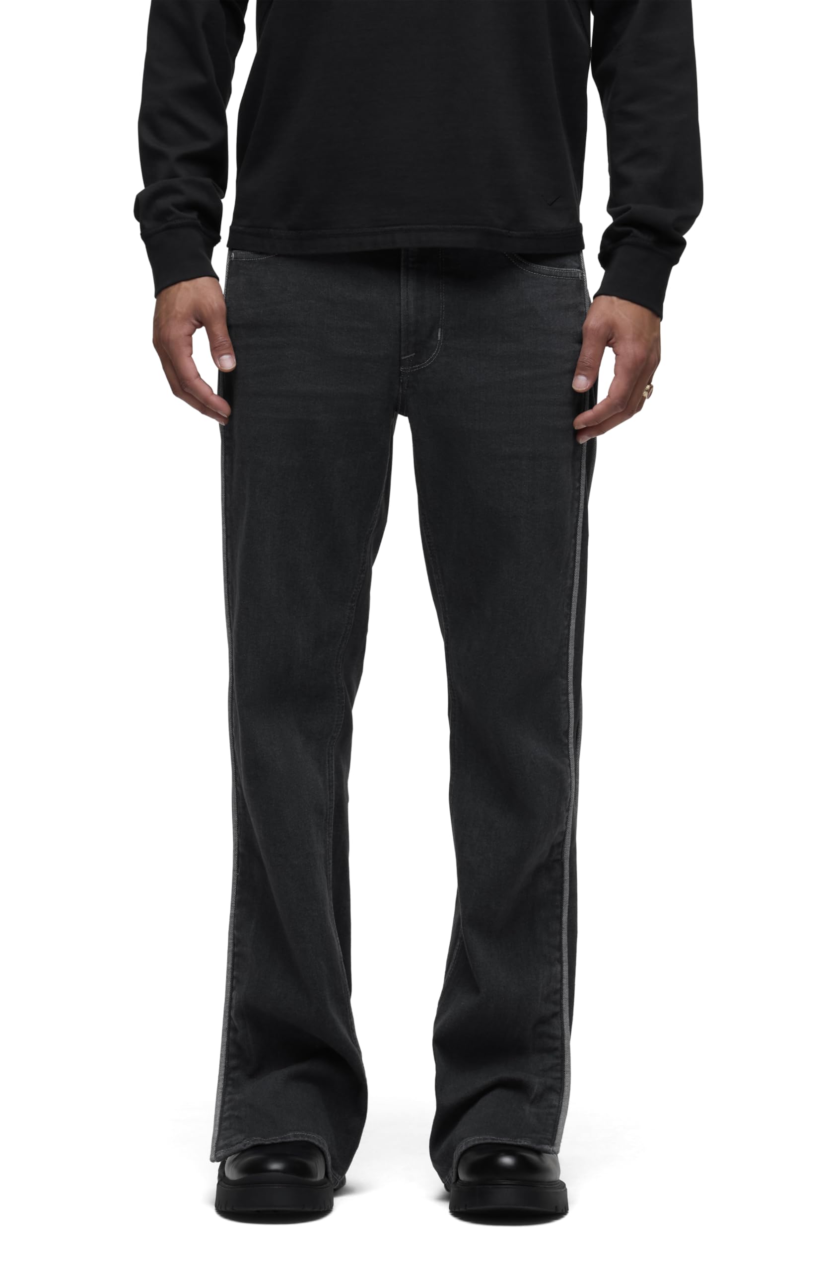 Hudson Men’s Walker Track Jean, Clinton, 33