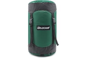 GOLDCAMP Compression Sack for Sleeping Bag Store Ultralight Sleeping Bag Compression Stuff Sack 18L 30L 43L 49L 65LSpace Saving Gear for Travel Camping Hiking Outdoor (Green, XXL)