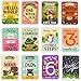 Mushy Moments Baby Milestone Photo Cards Gift Set. Complete with Keepsake box and infographic. New Baby / Baby Shower Gift.