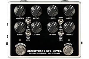 DARKGLASS ELECTRONICS Darkglass Microtubes B7K Ultra V2 Bass Preamp Pedal w/Overdrive, 4-band EQ, Cab Sim, Aux In, and DI Output