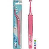 TePe Universal Care Small Head Brush, Dental Brush for Hard-to-Reach Areas | Universal Care Small angled head reaches behind back molars and wisdom teeth, where a regular toothbrush cannot sit flat