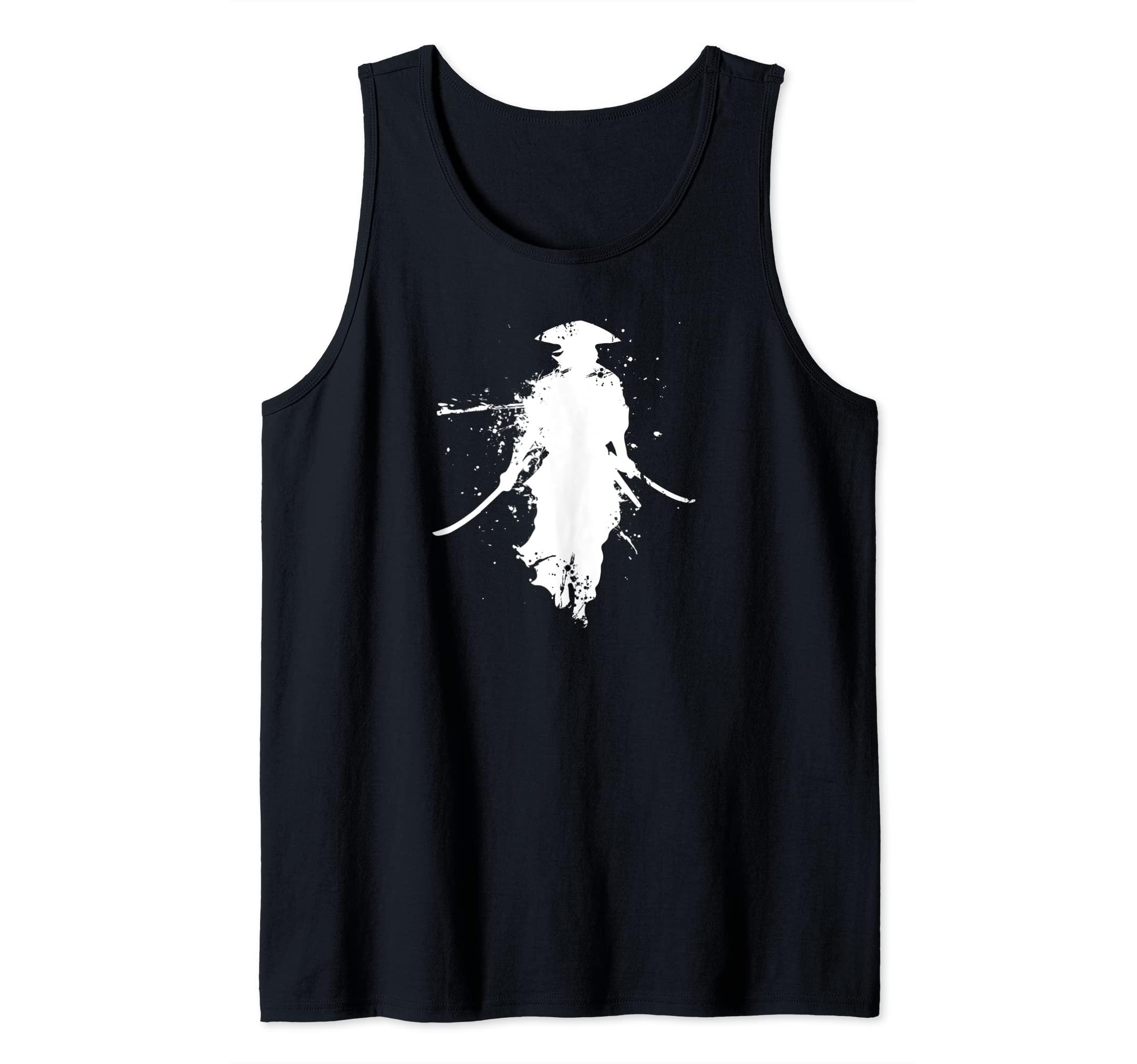 Samurai Warrior - Sword Art Japanese Fighter Katana Tank Top