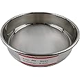 LABALPHA 100 Mesh Lab Sieves, #100 Mesh Test Sieve, 8'' Diameter, 304 Stainless Steel Wire Cloth (0.15mm)