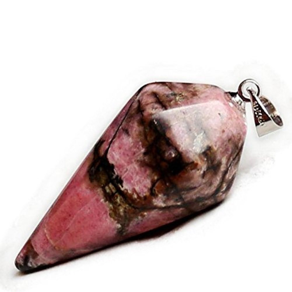 Aituo New Orgone Pendulum Natural Multifarious Amethyst Pendulum 12 Facet Chakra Healling Reiki Charged